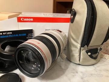 Obiettivo canon EF 28-300 f3.5:5.6 stabilizzato