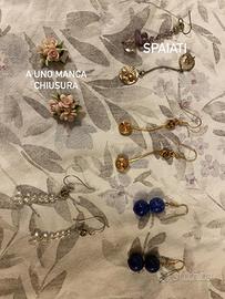 Lotto orecchini bigiotteria vintage