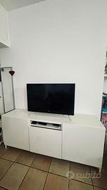 Combinazione di mobili per TV, bianco