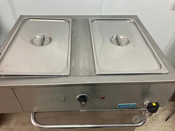 Bagnomaria 2 vasche gastronorm per catering