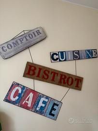 Insegne decorative sitle industriale