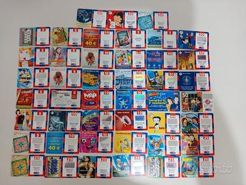 Lotto di ricariche Tim anni 90