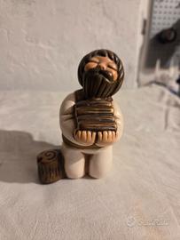 Pastore con legna presepe giubileo thun