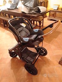 Trio Kinderkraft passeggino-ovetto-culla