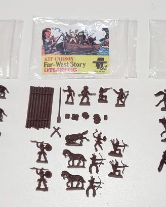 Soldatini ATLANTIC 1/72 - 3 SET WEST completi 