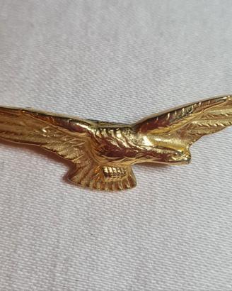 spillina da giacca raffigurante un,'aquila