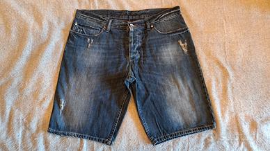 Sisley Bermuda Jeans Uomo Taglia 36