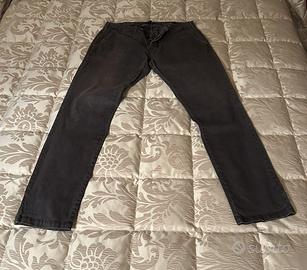 Pantaloni Gutteridge grigi slim fit 48