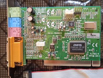 Genius Sound Maker 128 PCI completa scatola e CD
