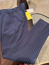 Pantaloni gessati Luisa Spagnoli