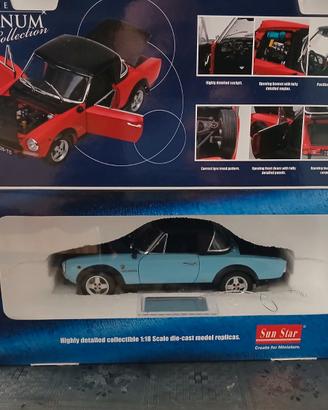 Fiat 124 abarth spider CSA Sunstar 1/18