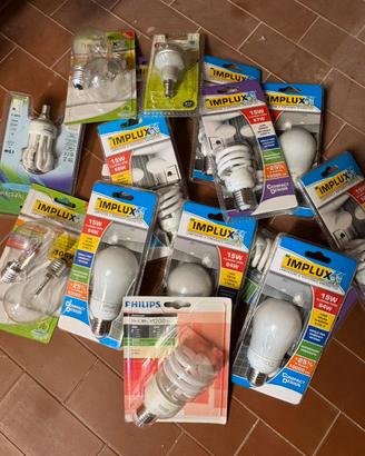 Stock lampadine a risparmio energetico