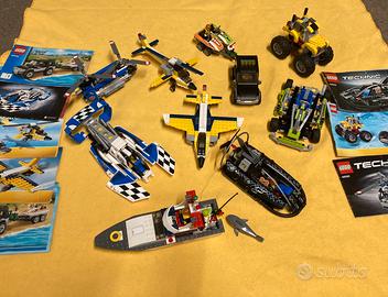 Set di 9 modelli Lego originali