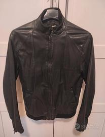 Giacca motociclista pelle