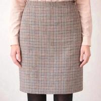 Gonna longuette sartoriale donna, tg XL, vintage