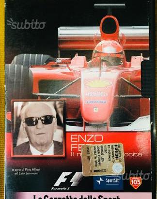 4-VHS ENZO FERRARI ( primi eroi e moderni )