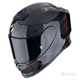 CASCO INTEGRALE SCORPION EXO R1 EVO CARBON CYNERGY