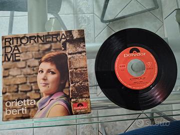 Disco 45 giri Orietta Berti-Solo tu-Ritornerai da 