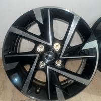 4 CERCHI IN LEGA OPEL 16”BICOLORE DIAMANTATO 4x108