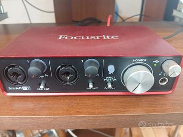 Scheda Audio Focusrite Scarlett 2i2 2nd Gen