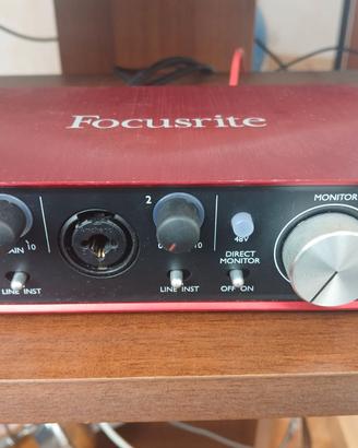 Scheda Audio Focusrite Scarlett 2i2 2nd Gen
