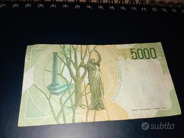 banconota da lire 5000