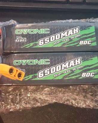 Batteria Lipo OVONIC 4S 6500 mAh 80C