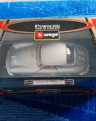 PORSCHE 356B Coupè - Modello Burago 1:24