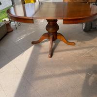 Tavolo legno rotondo- ovale