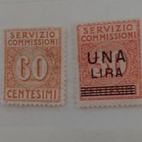 Regno 1913/25- servizio  commissioni