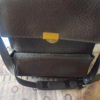 i borsa da bocce in pelle vera con bocce 