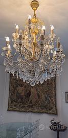Lampadario in Cristallo di Pregio, classico elegan