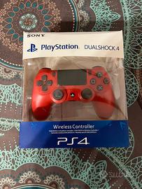 Controller PS4 Wireless Rosso - Nuovo