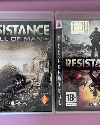 Gioco PS3 Lotto Resistance 1 e 2