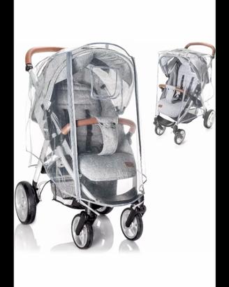 Parapioggia e zanzariera passeggino