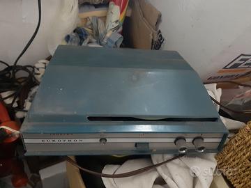 Vecchio mangiadischi vintage Europhon Fonojet