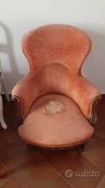 Poltroncina di fine '800 da sistemare