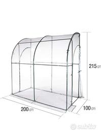 Serra in Nylon misure 200x100x215