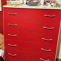 Cassettiera più scaffale 