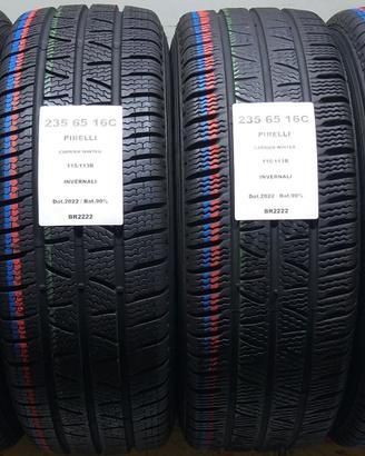 4 GOMME 235 65 16C PIRELLI BR2222