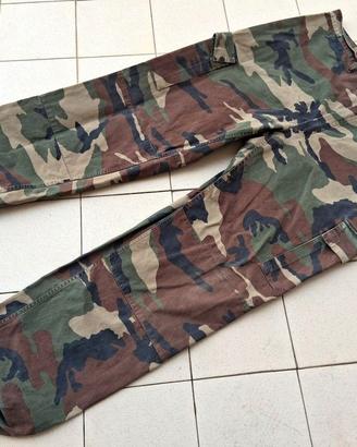 Pantaloni woodland ex E.I. anni 2000 tg. XXL usati