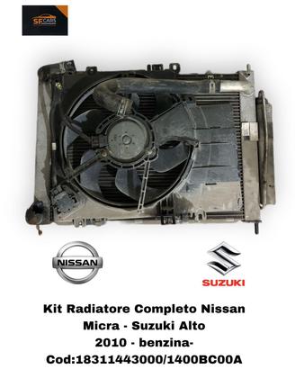 KIT RADIATORI SUZUKI Alto 3° Serie Benzina (08>)