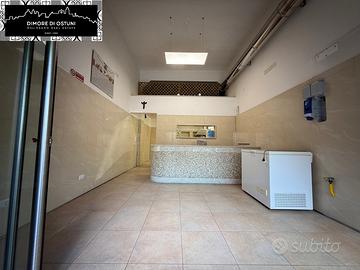 LOCALE COMMERCIALE RISTRUT. con CANNA FUMARIA