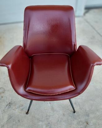 poltrona vintage, modernariato, anni 50, anni 60, 