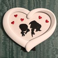 Quadretto cornicetta San Valentino love amore