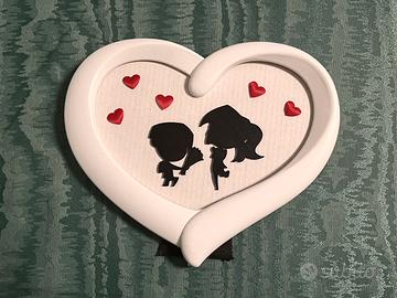 Quadretto cornicetta San Valentino love amore