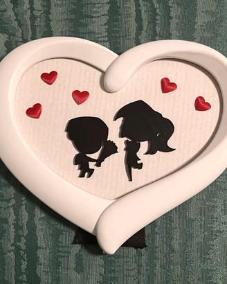 Quadretto cornicetta San Valentino love amore