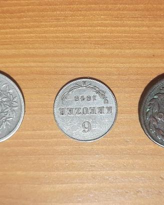 5 monete dell'impero austro-ungarico (1760 -1916)