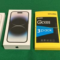 Apple iPhone Pro 14 128 GB Nero Siderale + Cover