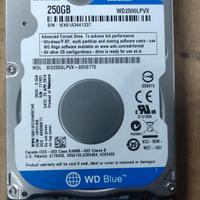 Hard disk hdd WD sata 250gb 2.5